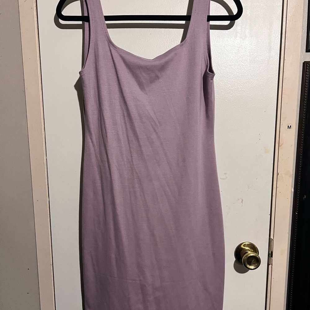 Popular Basics Dress Lavender L